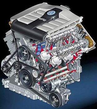 VW Passat W8 Sport 6 speed manual transmission, indigo blue